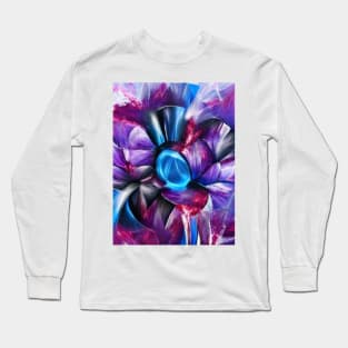 "Beauty Undefined" acrylic abstract Long Sleeve T-Shirt